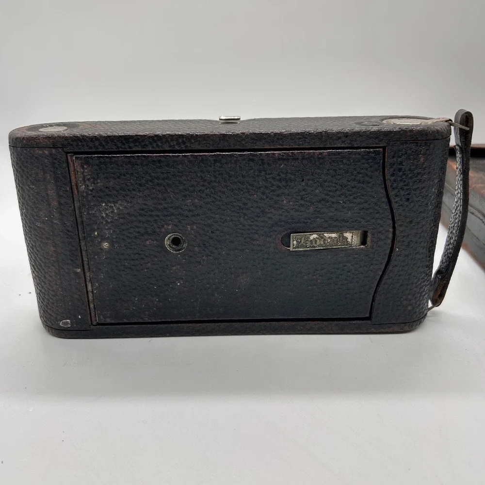 Vintage 1910-1915 Kodak No 3A Autographic Folding Pocket Camera & Case Model‎ C